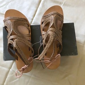 NIB Anthropologie Urge Braided Sandals